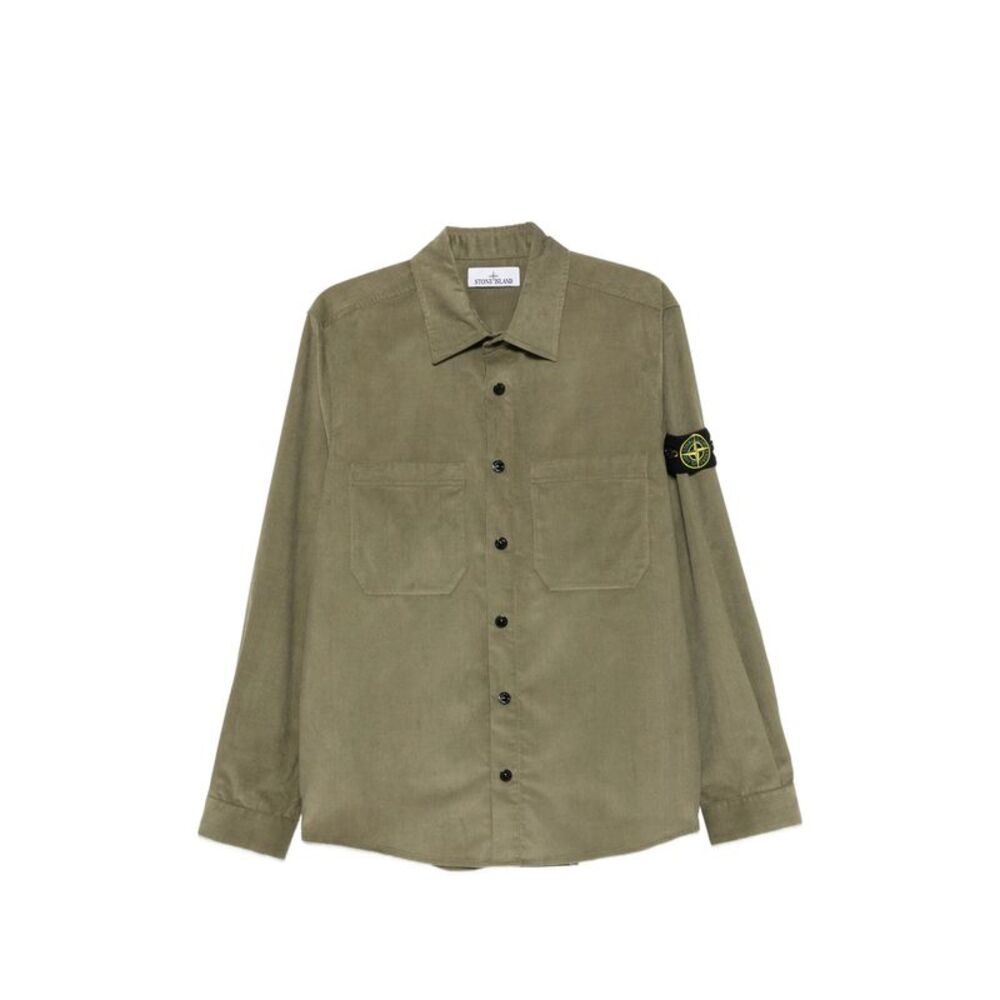 Stone Island Green Shirts Men